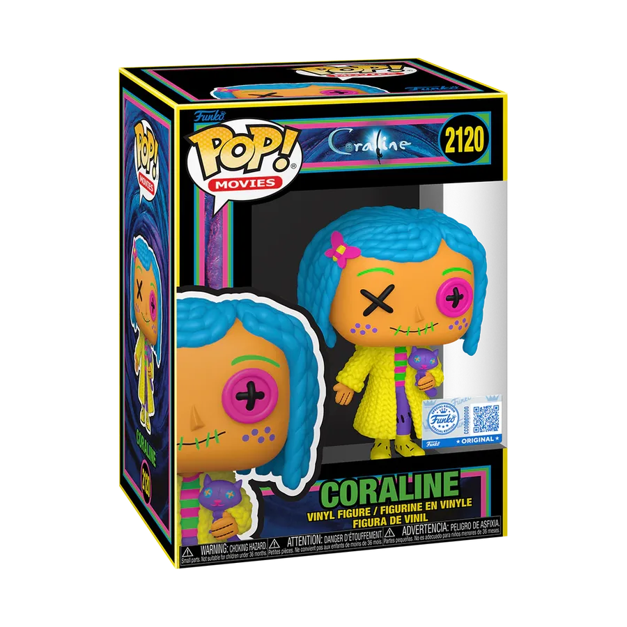 Coraline Black Light Funko Pop (#2120): Value, Where to Buy, and Why Collectors Want It