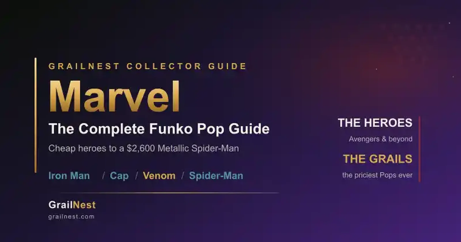 Marvel Funko Pops: The Complete Collector's Guide to Heroes, Villains & Grails